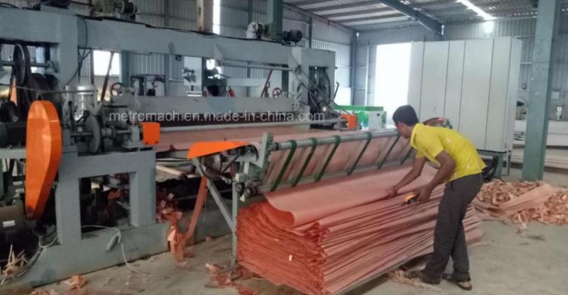 CNC Spindle Wood Veneer Production of Rotary Peeling Lathe Machinery for Plywood