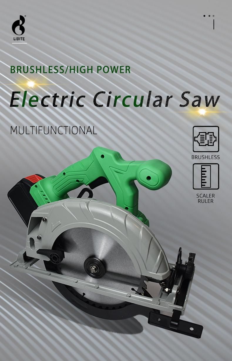 185mm Electric Cordless Brushless Lithium Circular Saw