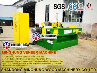 Wood Veneer Peeler for Beech Birch Eucalyptus Timber Core