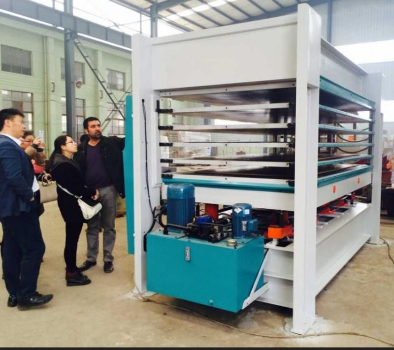 Melamine MDF Lamination Hot Press Machine for Plywood Making