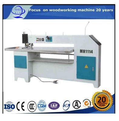 Mh1112 Hyaulic Veneer Vertical Stitcher Stitching Machine / Veneer Flat Seamer Woodworking Machine Automatic Veneer Composer