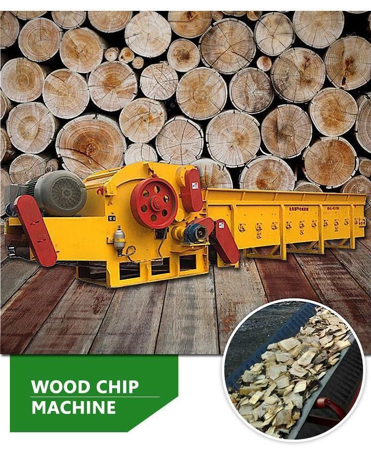 Shd High Capacity Wood Chipper with 250kw Motor Cutting Wood Chips Machine Wood Shredder