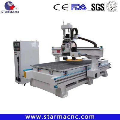 Cabinets Doors Producing CNC Router with Atc 12PCS Tool Change