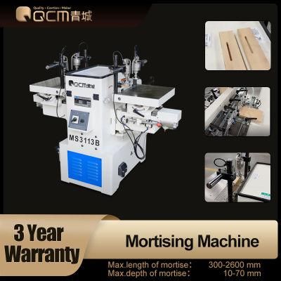 MS3113B Woodwork Mortising Machine for Straight mortise/Round mortiser/Oblique mortise