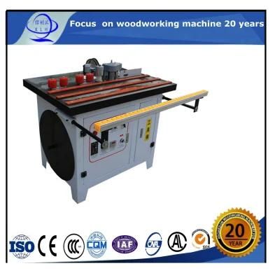 Wooden Doors Edge Bonding Wood Furniture Color Edging Machine with Gluing/ Wood Lace Edging Machine with PVC Belt / Wood Border Banding Machine