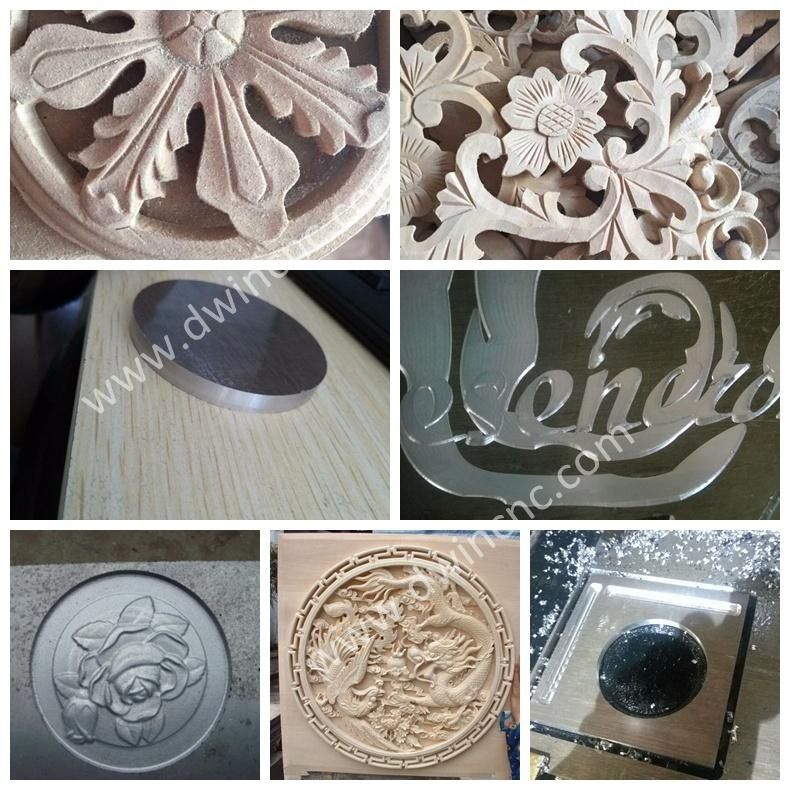 3D Embossment Wood Engraving Cutting Carving CNC Router