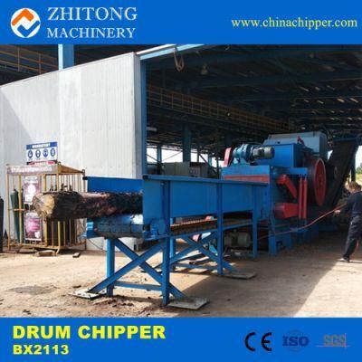 Bx2113 Bamboo Chipper 30-35 Tons/H Drum Wood Chipper