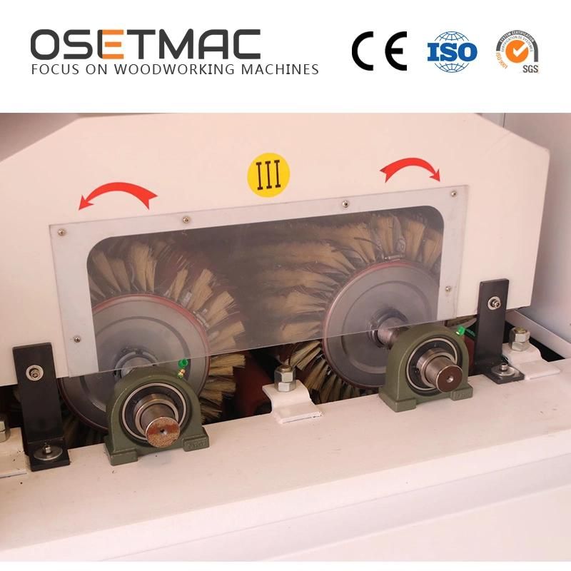 Osetmac Woodworking Automatic Brush Sanding Machine Dt1000-6s for Caninet and Door Sanding Woodworking Machinery