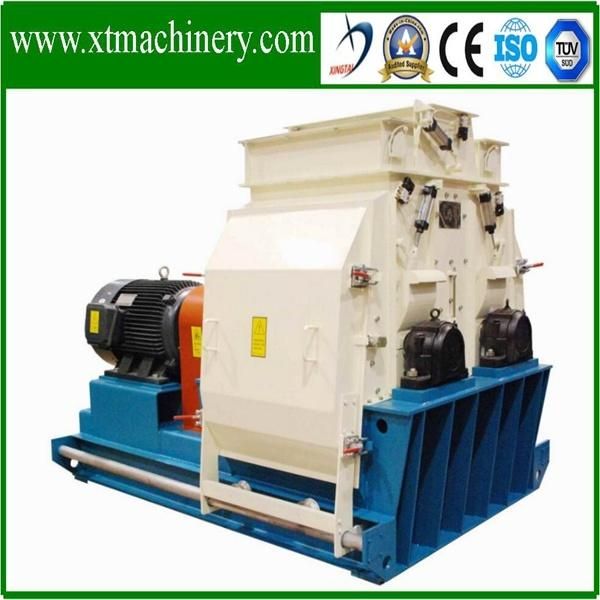 Horizontal Connection, SKF Brand Bearing Equipped Wood Sawdust Hammer Grinder