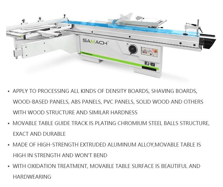 Woodworking Cutting Panel Saw Sliding Table Saw