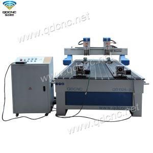 4 Axis Rotary Wood Carving CNC Router with Controller Qd-1325r2