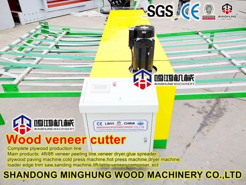 Veneer Peeling Lathe with Cutting Machine