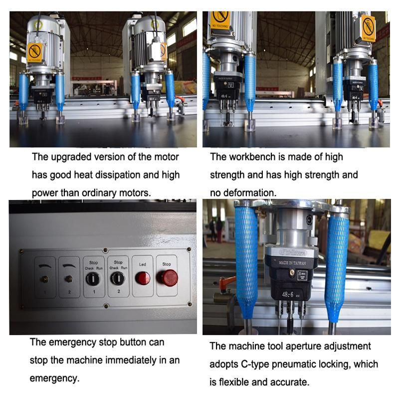 Mzb73034 Woodworking Five Heads Door Lock Hole Hinge Boring Machine