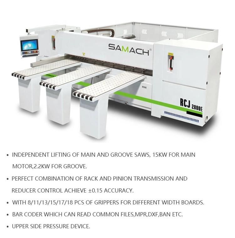 Professional Woodworking Panel Saw for Cutting MDF and Solid Wood