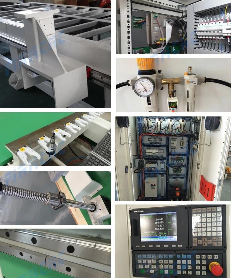 China 1325 Stable Structure Wood Door CNC Router Engraving Machine