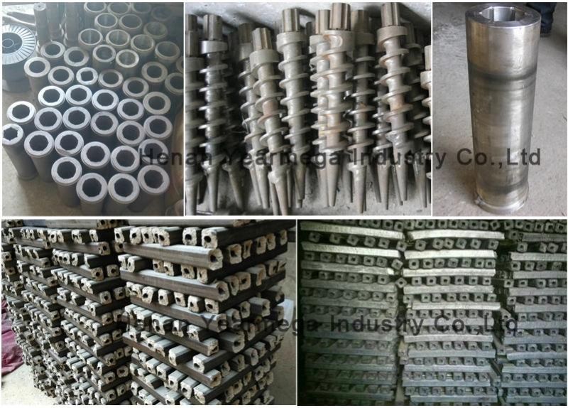 New Environmentally Friendly Fuel 5cm 7cm 8cm Sawdust Sticks Extruder Machine From China