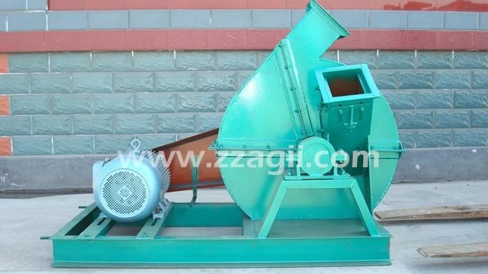 Movable Diesel Engine Driven Disc Crusher Mobile Wood Chipper with Wheel