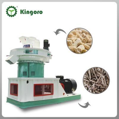 Corn Stalk Pellet Mill with 1.5 Tph Capacity