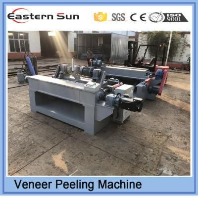 Good Quality Veneer Peeling Machine and Cutting Combined Machine Rotary Cutter Veneer Rotary Lathe