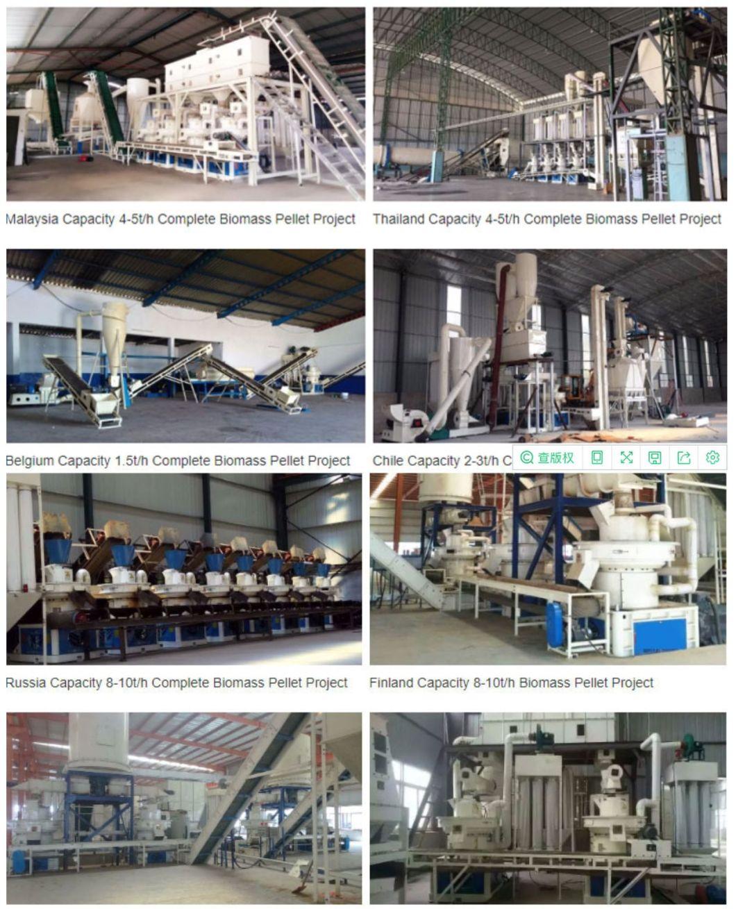 Factory Automatic 6mm 8mm Industrial Wood Pellet Machine