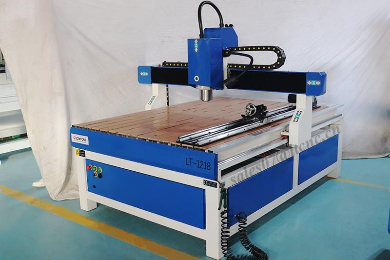 Wood CNC Router Machinery 4 Axis Tool CNC Engraving Machines 6090 1212 1218 1325 CNC Router with 2.2kw 3.0kw Spindle for Aluminum