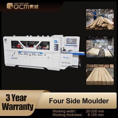 QMB620RL 4 Sided Wood Planer Machine Woodworking Made In China Factory Manufacture Supplier Thicknesser Wood Planer Machine