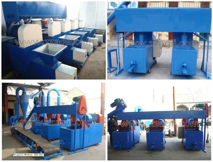 Farm Wastes Biomass Wood Sawdust Briquettes Log Making Machine