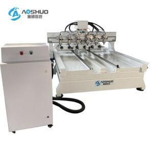 4 Axis Wood Router CNC Carving Machine for Cylinder Material Engraving