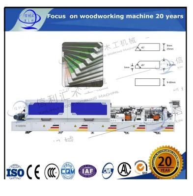 45 Edge Bonding Machine/ Beveled and Straight Edge Integrated Automatic Edge Banding Machine/ Straight Line (45 degree bevel) Edge Banding Machine