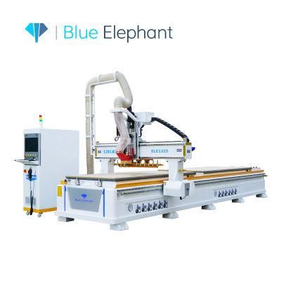 Ele1325 CNC Router Wood Working Automatic Loading and Unloading System Machine for Sale