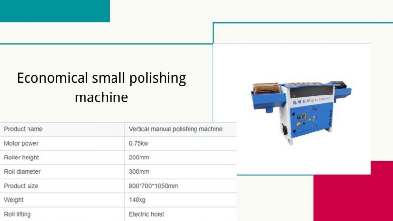 Woodworking Machinery MDF Cabinet Wood Brush Polish Sanding Machine