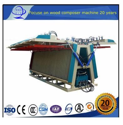 Two Side Hydraulic Heating Composer Wood Working Machine/ Jointing Machine with Heating Hydraulic Press