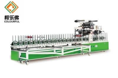 350mm Profile Lamination Machine with Polyurethane Hotmelt Glue