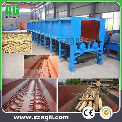 Groove Type Horizontal Wood Debarking Machine Log Peeling Machine