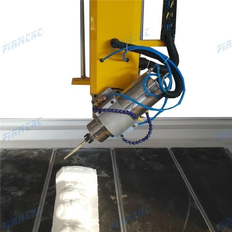 Big Working Size 3D Circular Sculpture 4 Axis Atc CNC Router for Foam Mould