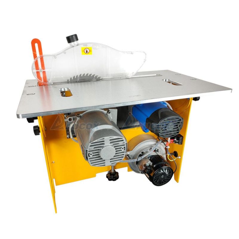 Table Saw Machine Dust Free Woodworking Portable Sliding Panel Saw