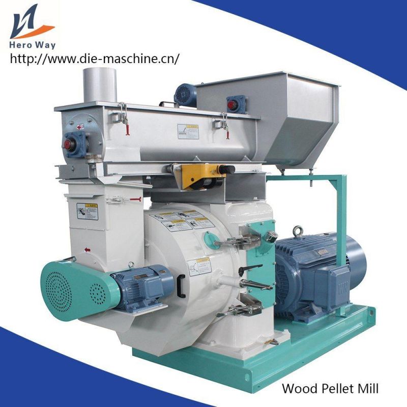 Biomass Wood Pellet Mill Machine / Wood Sawdust Pellet Pressing Machine