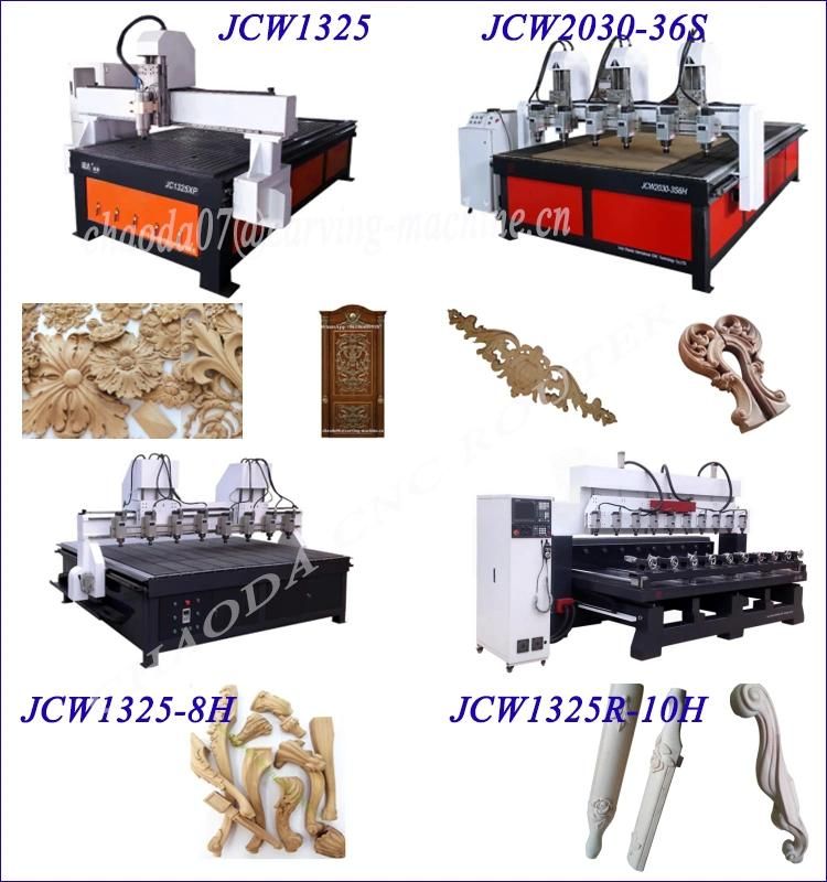 4 Spindles CNC Router for Wood Furniture Carving Machine