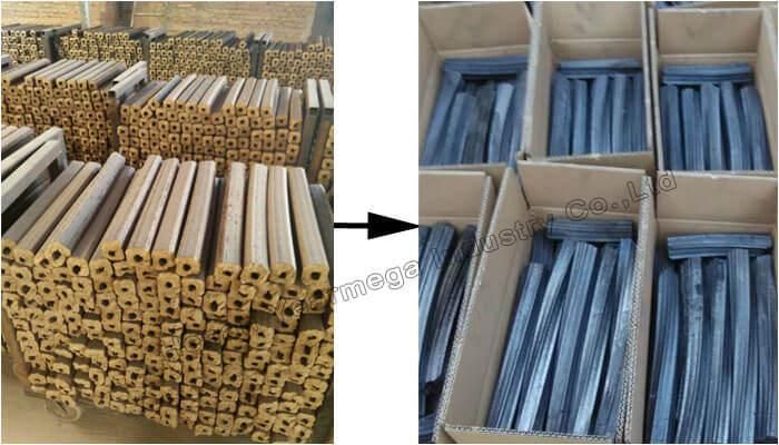 Sawdust Corn COB Corn Straw Model 50 Small Size Charcoal Briquetting Press