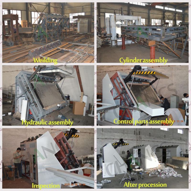 Wood Door Assembly Machine for Woodworking Machinery with Radio Frequency Technology