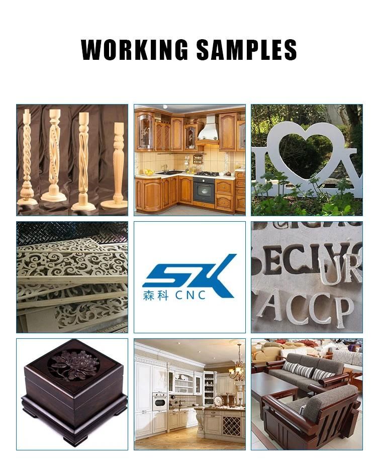 Senke Factory Outlet Classical Wood CNC Router Wood MDF Engraving Machine