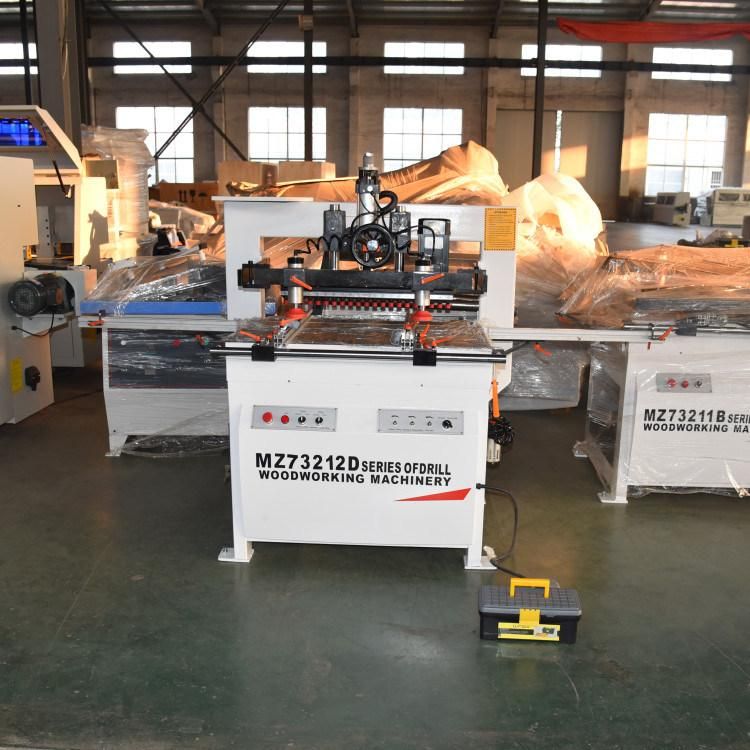 Six Lining Industrial Woodworking Hole Multi Drilling Machine