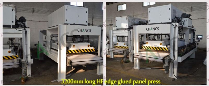 Edge Gluing Panel Press Hfeg-3280c-CH with Advanced High Frequency Technology