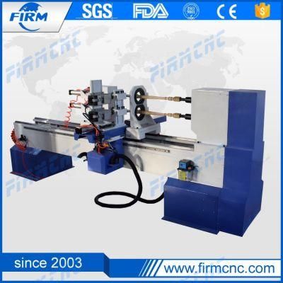 Jinan Factory Price Automatic Wood Turning Machine CNC Lathe