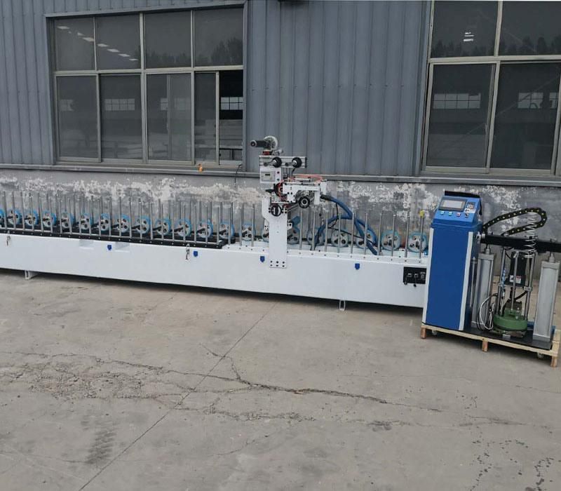 Bxw350c Paper and Veneer PVC Film Profile Wrapping Machine