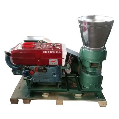 Diesel Engine Feed Pellet Mill with Electric Start System