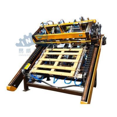 Automatic Wood Pallet Making Machine with Adjustable Molds