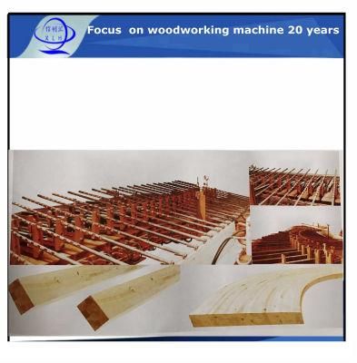 Press for Straight and Curved Wooden Beams Press and Jointing Machine