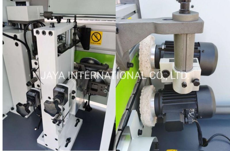 ZICAR Woodworking heavy duty high speed PVC edge banding machine with corner round trimming MF50F automatic edge bander MF50F