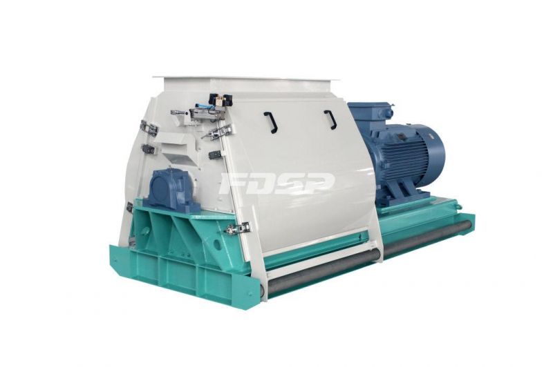 Biomass Wood Hammer Mill Machine Rice Husk Crusher Machine for Sale